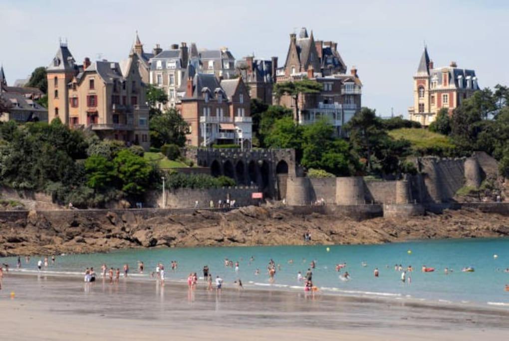 Dinard : Loft De 175 M² - A 150 M De La Plage المظهر الخارجي الصورة